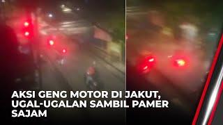 Viral! Geng Motor Berulah di Jakut, Netizen: Kalau Ketangkep Nangis! | OneNews Update