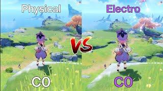 Dori Physical vs Electro Build!!! Which one is better!! DMG COMPARISON