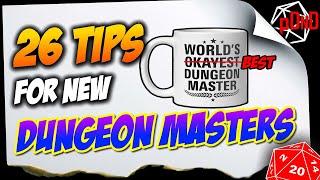 26 Dungeon Master Tips For Beginners - In Just 8 Minutes!