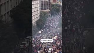 In Nairobi, Kenya Today Demonstration #RejectFinanceBill2024 #tiktok #foryou