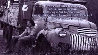 Carolina In My Mind - James Taylor - Lyrics / HD