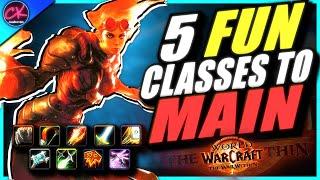 The 5 MOST FUN Classes YOU Could MAIN In WoW The War Within!