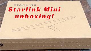 Starlink Mini Unboxing & Speed Test
