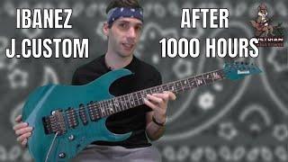 Ibanez J.Custom Review | After 1000 hours of practicing | Ibanez RG8570-CRA