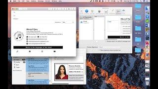 How to add a HTML signature in Apple Mail or Mac mail