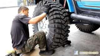 Maxxis 4x4 Club Malaysia-Tyre change 40" Trepador Competition