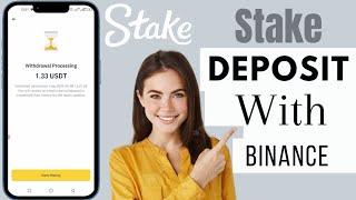 How To Deposit Money In Stake From Binance | Stake Deposit 