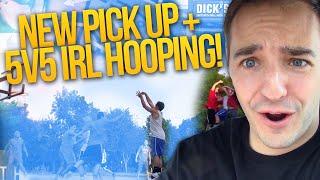 NEW SHOE PICKUP & IRL 5v5 BASKETBALL AT THE PARK!