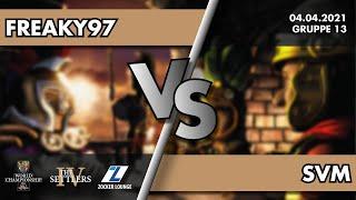 Freaky97 vs. svm - THE SETTLERS IV WORLD CHAMPIONSHIP 2021