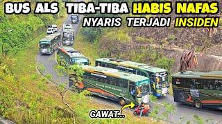 NYARIS TERJADI INSIDEN, Rombongan BUS ALS Membawa Jemaah Haji #BusALS #ALS #ALSMania #BUS #busoleng