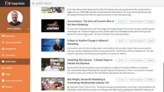 Engage Builder - Video Player Software - Find & Save Videos Tutorial