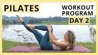 Pilates for Beginners - FREE Full 7 Day PILATES Workout Program [Day 2] Life Full of Zest