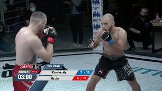 MMA Series-15 / Vladislav Korolevskiy (Russia) vs Sergey Maslov (Russia)