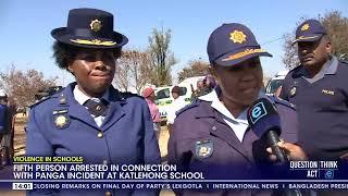 Fifth person arrested in connection with Panga incident at Katlehong school