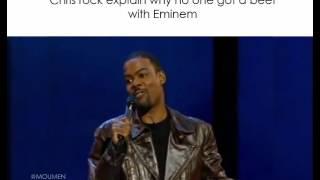 Chris rock explain why no one got beef with Eminem