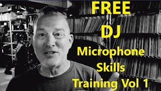 FREE DJ Microphone Skills Training Vol 1 - Identifying & Eliminating Your Verbal Ticks