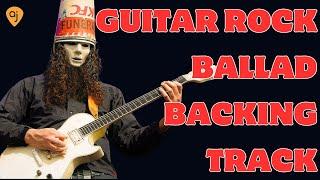 MELODIC Guitar Rock Ballad Backing Track (D Minor / 69 BPM)