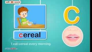 Learn to Read | Consonant Letter Sound Soft /c/ - *Phonics for Kids* - Science of Reading