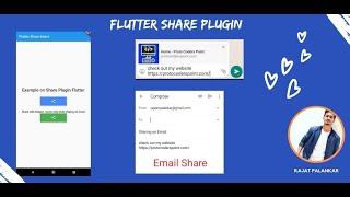 Flutter share plugin example - share on whatsapp flutter