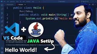 How to Install Java & Run in Visual Studio Code | Setup Java in VS Code [ 2024 ] | Coding Wallah
