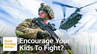 Would You Encourage Your Kids to Fight for Britain?