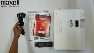 UNBOXING MAXELL PROYEKTOR MC-EX303 !! PROYEKTOR TERBAIK INDONESIA !! PROYEKTOR TERMURAHHHHH ..