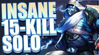 INSANE 15 KILL SOLOQUEUE CONQUEST THOR GAME - Smite