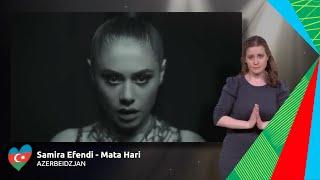 Efendi - Mata Hari | Azerbeidzjan  | Sign dance | ESC21