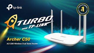 TP-Link Archer C50 AC1200 Wireless Router WiFi Speedtest