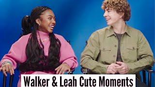Walker Scobell & Leah Jeffries | Cute Moments