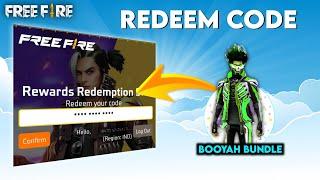 Free Fire New Booyah Bundle Redeem Code || Free Fire Redeem Code Today || Garena Free Fire