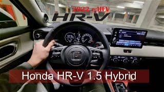 Honda HR-V 1.5 Hybrid (2022) - consumption on 130 km/h (+ city / POV / Night ride)