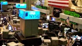 Trading Floor at New York Stock Exchange (NYSE)