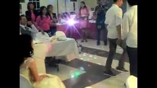 Groom's surprise dance number for bride