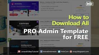 How I Can Download All PRO Admin Dashboard Templates for FREE