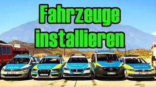 Deutsche FAHRZEUGE INSTALLIEREN 2023! | Installation Autos LSPDFR! | GTA 5 LSPDFR Tutorial Deutsch