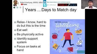 How to Prepare for NRMP Match Day: Session I-  By Dr Kashyap