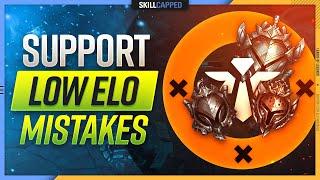 LOW ELO Mistakes EVERY Support Makes and How to FIX Them! - Support Guide
