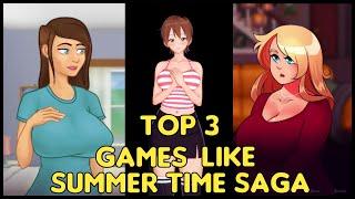 Top 3 games like summertime saga ️ || summer time saga||