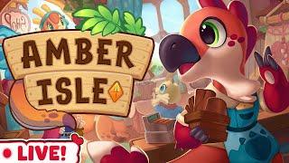 Is this New & Adorable Shopkeeping Game Any Good?! First Look at Amber Isle!