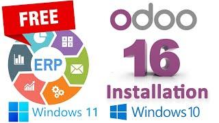 how to install odoo 16 on windows