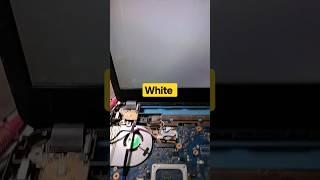 Laptop White Display /Screen Problem | White Screen in Laptop Display@macnitesh #laptop #screen