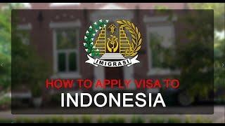 How to apply visa to Indonesia