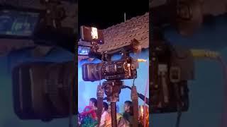 Sony HXR NX 200 4K Video Camera with a Tripord Stand Shooting  a Traditional Jharkhandi Dance in DHN