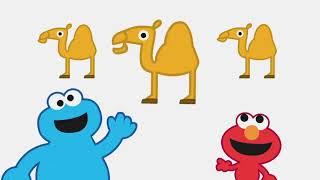 C is for  Camel  #cookiemonster #throwbacktvmovies