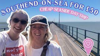 BUDGET day trip to Southend-on-Sea   what to do, where to visit for £50 | UK travel vlog 2021
