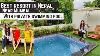 Neral|Private swimming pool with spacious cottages|Resorts near Mumbai|Hilltop Heaven resort