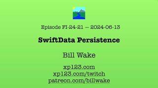 FI 24 21: SwiftData Persistence - Fiume