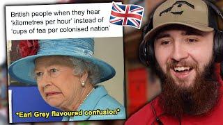 American Reacts to No Context British Memes *HILARIOUS*