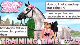 Star Stable Training Time! #25 - Advice Session 